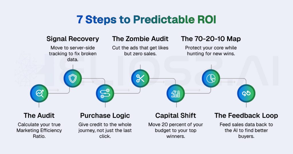 marketing budget optimization roi steps